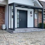 bungalow with a glass porch