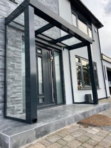 glass porch other side