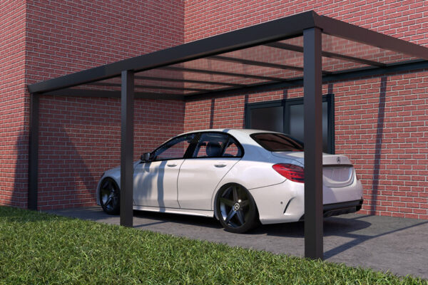 2-carport glass ports MGE UK