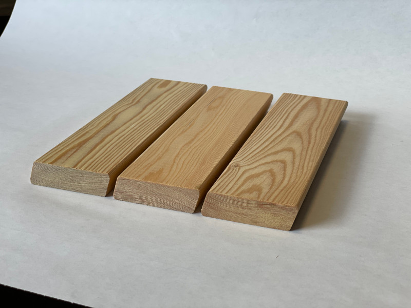 larch cladding boards
