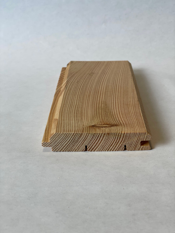 larch cladding boards v profile