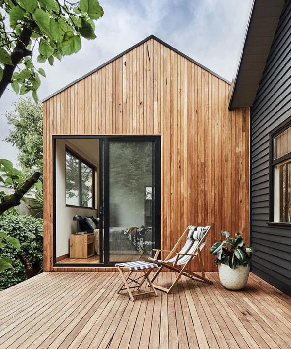 larch timber cladding