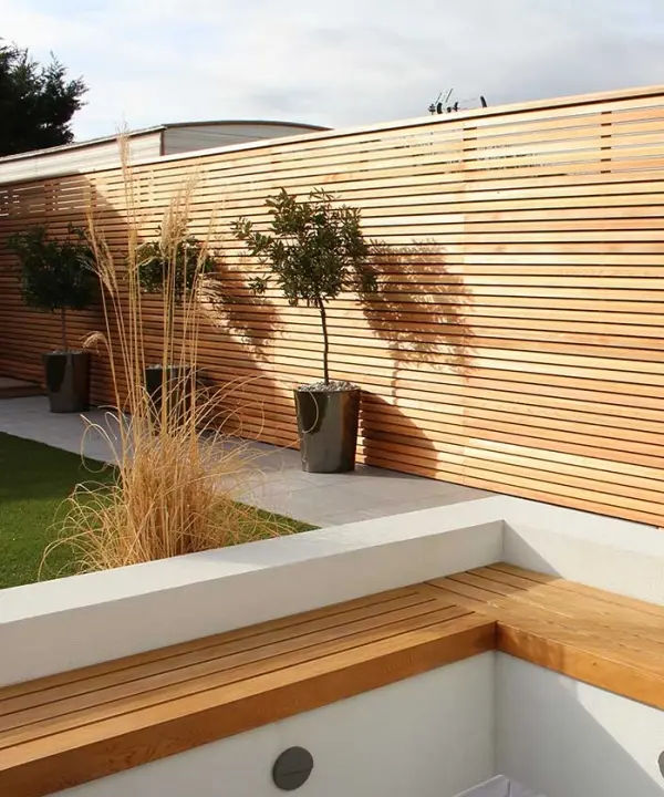 Larch cladding timber