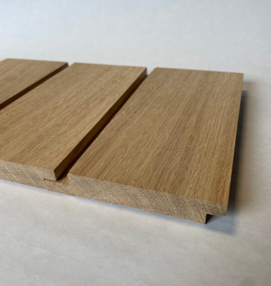 shadow gap oak cladding boards