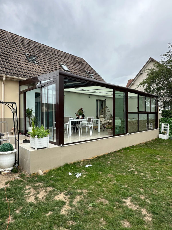 glass veranda winter garden