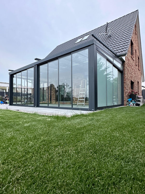 doubled glazed veranda winter garden