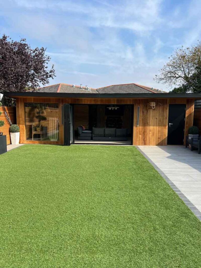 garden open bifold doors