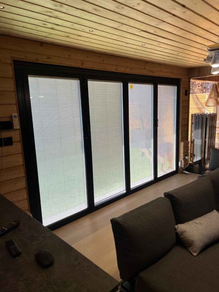 closed bifold doors