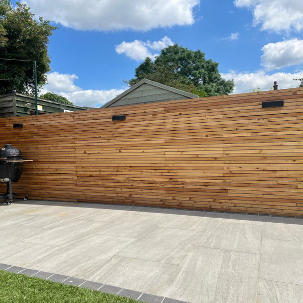 larch fencing project