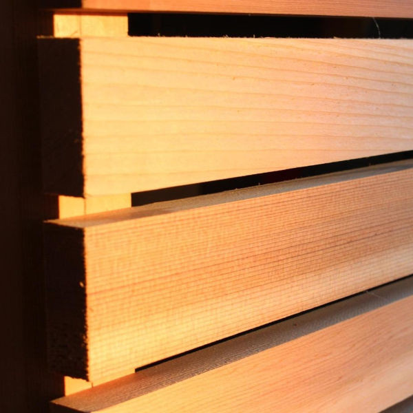 larch fence battens
