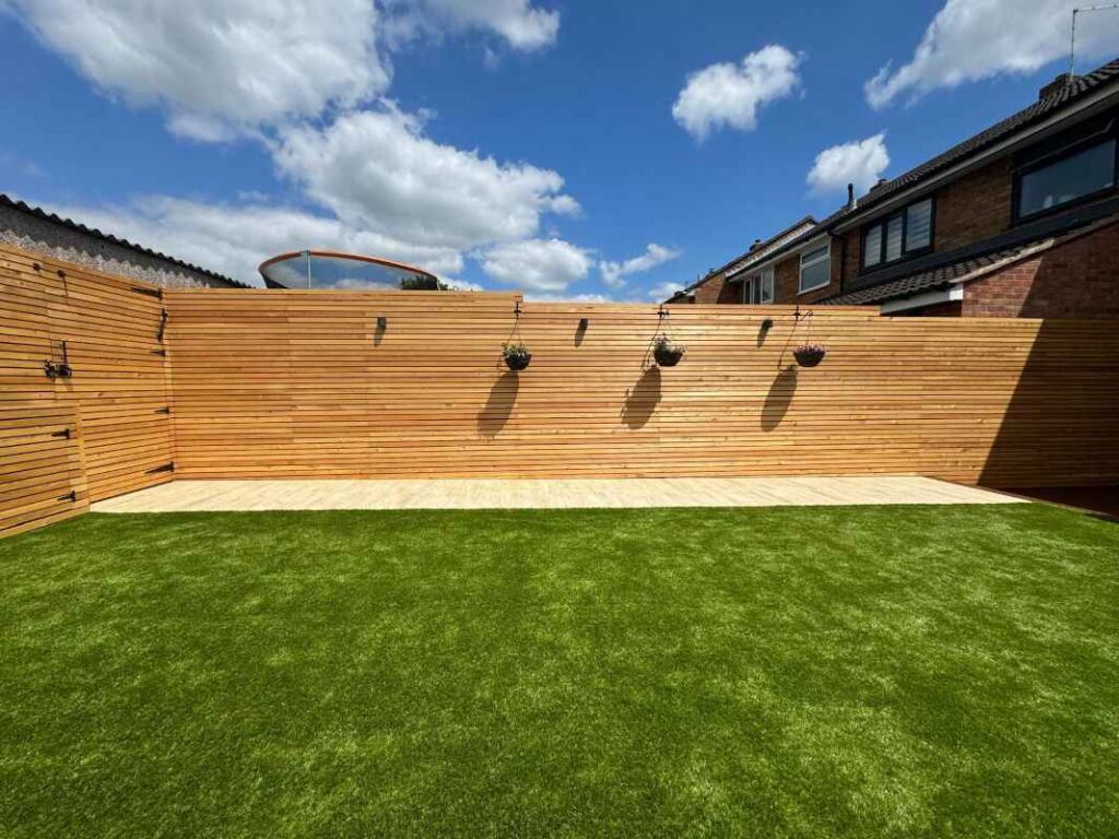 garden fence project mge