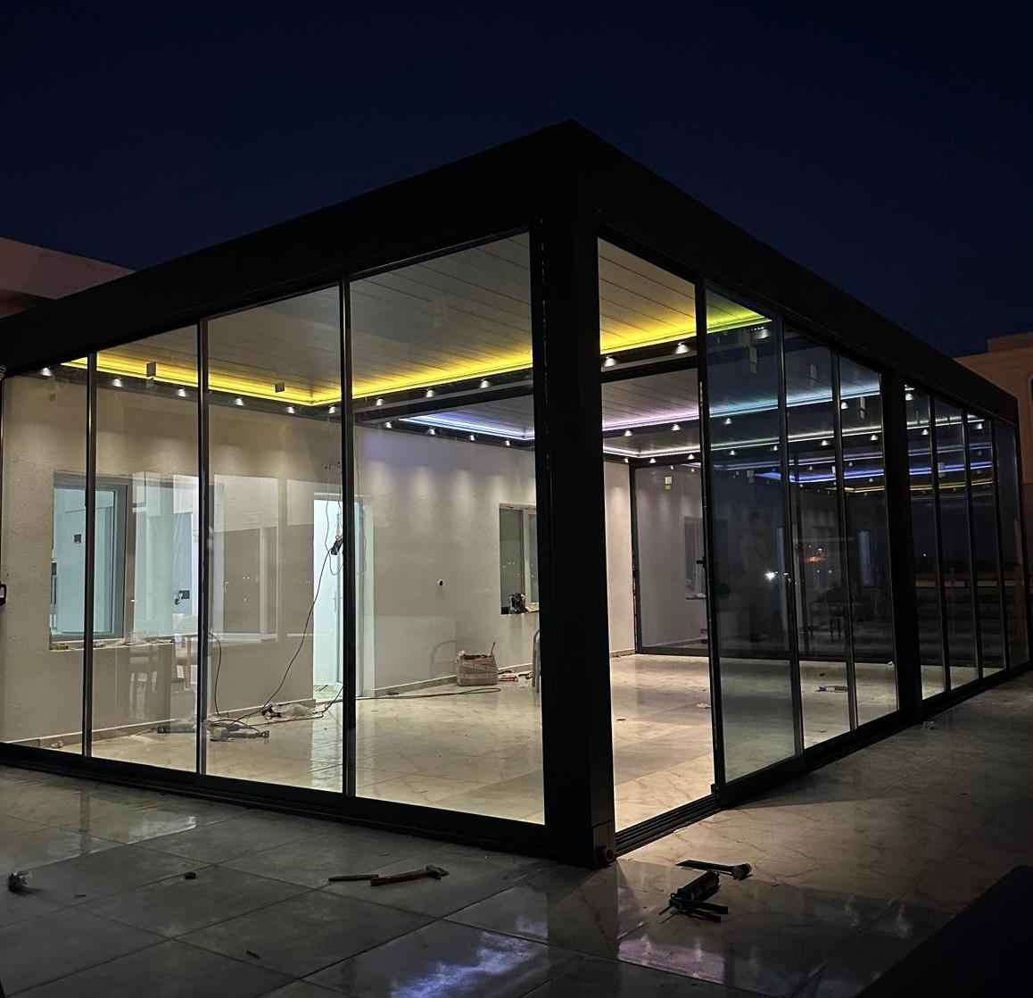 mge bioclimatic pergola