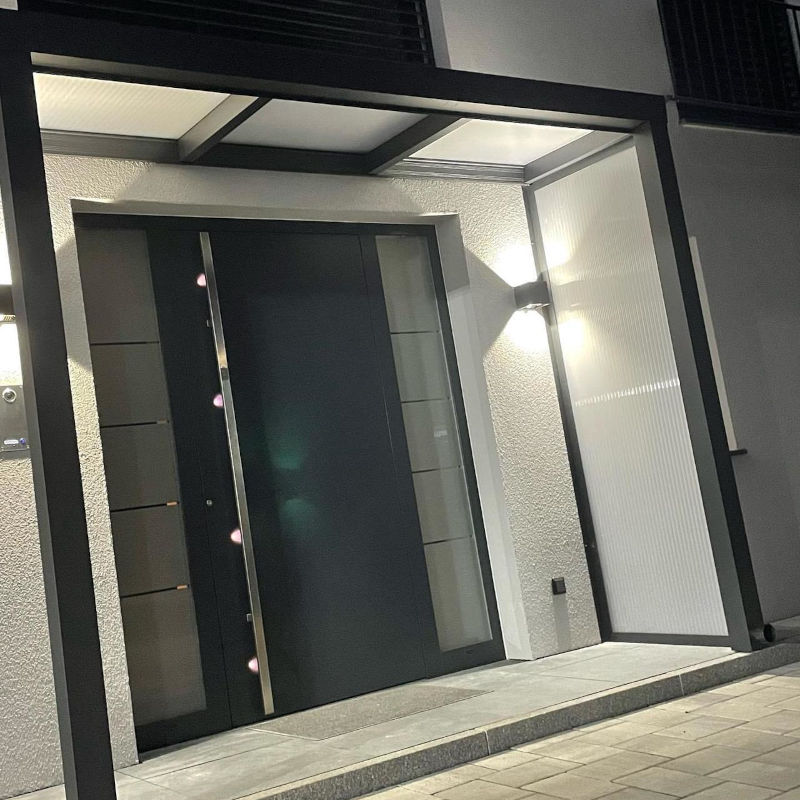 modern glass porch uk