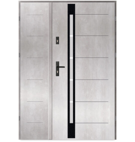 double leaf glazed entrance door t41 s61