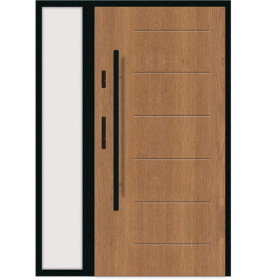 entrance door with fanlights t60 antaba