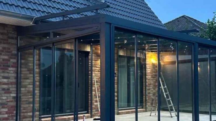 double glazed extension